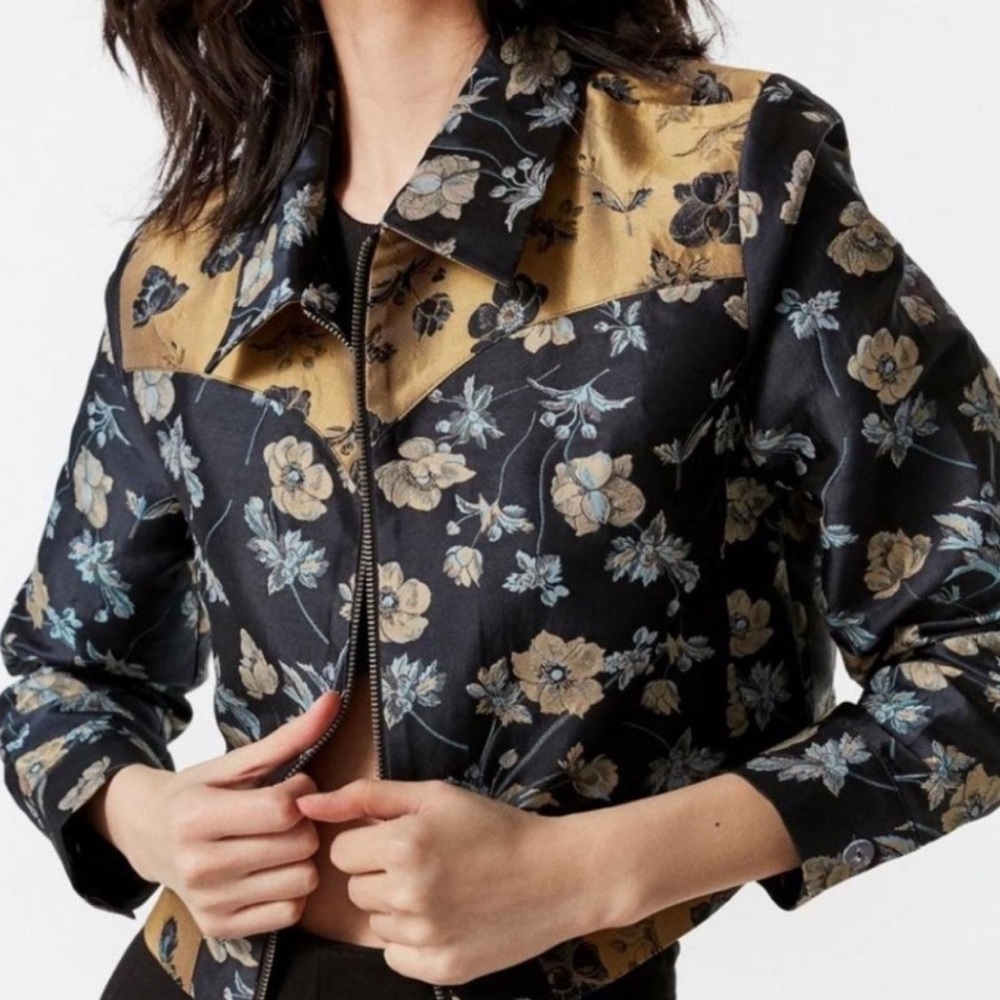 Urban Outfitters - Western Floral Jacket - Size L